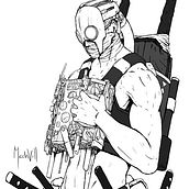 CYBERTIME. Projekt z dziedziny Sketching, Komiks,  R, sunek, Projektowanie postaci, Trad, c, jna ilustracja, Ilustracja c i frowa użytkownika Mario Carrascal - 24.12.2019