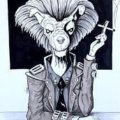 Nazión Pet. Sketching, Comic, Traditional illustration & Instagram project by Vicente Manzano Sacido - 12.29.2019