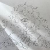 Mi Proyecto del curso: Las leyes de la percepción visual: unidad, peso, equilibrio y movimiento. Een project van  Schetsen van Melisa Redondo - 26.12.2019