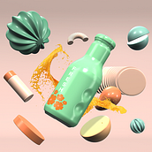 Mi Proyecto del curso: Diseño de sets en 3D para productos. 3D project by Gonzalo Aboy - 12.26.2019