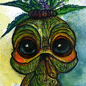 MANDRÁGORA_DIBUJO. Un projet de Dessin, Illustration traditionnelle , et Aquarelle de Úrsula Gutiérrez Iranzo - 27.08.2019