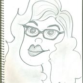 Mi Proyecto del curso: Introducción a la creación de personajes estilo cartoon. Drawing, Pencil Drawing, and Character Design project by Nina - 12.29.2019