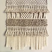Mi Proyecto del curso: Introducción al macramé: creación de un tapiz decorativo. Arts, and Crafts project by Daniela Perez Palacios - 12.28.2019