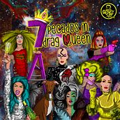 7 pEcAdOs iN dRaG QuEEn. Los 7 pecados cardinales con 7 reinas de la noche, algo muy divertido, loco y con mucha purpurina!! puedes ver más ilustraciones en mi web (https://www.gUsYzGz.CoM). Traditional illustration project by JΛVIER IBΛÑEZ ΛLONSO - 12.12.2019