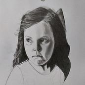 Mi Proyecto del curso: Retrato realista con lápiz de grafito. Realistic Drawing project by Luis Badillo - 12.28.2019