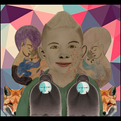 Mi Proyecto del curso: Retrato con lápiz, técnicas de color y Photoshop. Collage, Portrait Drawing, and Traditional illustration project by Ronny Rosales - 12.31.2019