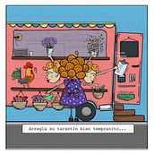 Algunos capítulos de Doña Danae en imaginaria. Children's Illustration project by Claudia Perez - 04.19.2019