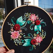 Previous Embroidery/Cross-stitch Examples. Un projet de Broderie de India Eiloart - 01.01.2020