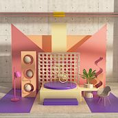 Proyecto del curso: Composiciones abstracta en Cinema 4D. 3D, 3D Animation & Interior Architecture project by Hernan Lazaro - 01.02.2020
