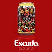 Escudo Cerveza. Ilustração digital projeto de Tomas Ives - 10.12.2016
