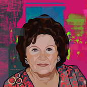 Retrato de Martha / 80 Aniversario / Pinceles y Pixeles. Digital Illustration, and Photo Retouching project by rodrigoqueralt - 01.04.2020
