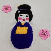 Trabajo de punch needle, bordado en tela. . Un projet de Artisanat, Broderie , et Couture de desdre1419 - 04.01.2020