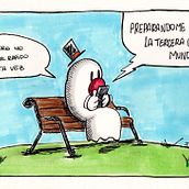 Mi Proyecto del curso: Humor gráfico: cotidiano humor negro. Un progetto di Disegno artistico e Design editoriale di Ignacio Mandiola - 05.01.2020