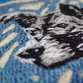 Kosmos. Embroider project by Flo Sosa - 01.05.2020