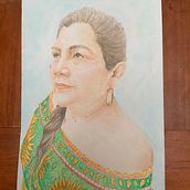 Ana María Retrato en acuarela 30x50cm . % R Ramales tarafından hazırlanan Tablo projesi - 11.12.2019