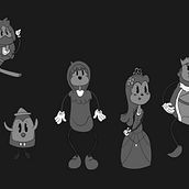 Mi Proyecto del curso: Diseño de personajes retro para animación. Drawing project by Miguel Angel Rodriguez gonzalez - 01.07.2020