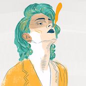 Retratos. Fashion Design, Character Design, Editorial Design, and Digital Illustration project by Maialen Lleó - 01.06.2020