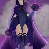 Mi Proyecto del curso: el poder de Raven. Comic, Digital Drawing, Digital Illustration, and Digital Painting project by Fernando Elgueta Alvarado - 04.11.2020
