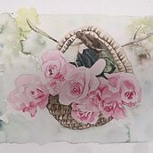 Mi Proyecto del curso: Técnicas experimentales de acuarela para principiantes por raquel ortiz. Watercolor Painting project by ortizraquel - 01.08.2020