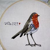 Primera vez en mi vida bordando! Gracias Gimena!!!. Embroider project by Andrea Centurión - 01.08.2020