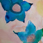 Mi Proyecto del curso: Técnicas modernas de acuarela. Creativit project by Mafer Becerra Flora - 01.09.2020