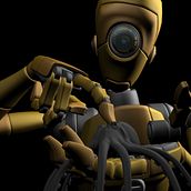 Robot curioso. Un progetto di 3D di Javier García Prim - 15.09.2019