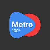 Metro. Un proyecto de Br, ing e Identidad, Diseño de logotipos, Diseño de producto, Diseño gráfico y Motion Graphics de Miguel Romero - 09.01.2020