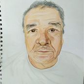 Mi Proyecto del curso:  Retrato realista con lápices de colores. Realistic Drawing project by Daniel Orlando Diaz Beltran - 01.11.2020
