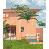 Mi Proyecto del curso: Representación gráfica casa de playa. Ein Projekt aus dem Bereich Architektur und Digitale Architektur von Anna Fernández - 12.01.2020