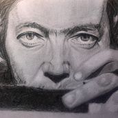Retratos a lápiz . Un proyecto de Bellas Artes, Dibujo, Dibujo a lápiz, Dibujo de Retrato y Dibujo realista de Mónica Roberts - 13.01.2020