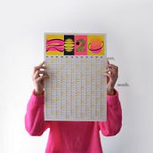 Calendario 2020. Graphic Design project by Antton Ugarte Ibarrondo - 01.13.2020
