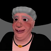 Mi Proyecto del curso: Rigging: articulación facial de un personaje 3D. Un progetto di 3D, Animazione 3D, Animazione di personaggi, Modellazione 3D e Rigging di inesneiragarcia - 13.01.2020