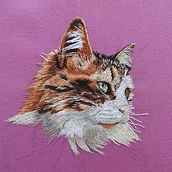 Morita. Embroider project by Milena Correa - 08.23.2019