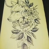 Mi Proyecto del curso: Tatuaje para principiantes. Creativit, and Tattoo Design project by Fabiola Sanchez - 04.17.2020