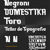 Mi Proyecto del curso: Principios básicos del diseño tipográfico. Un proyecto de Tipografía de Humberto Gonzalez - 14.01.2020
