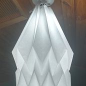 Mi Proyecto del curso: Creación de lámparas de Origami con papel. Un projet de Décoration de Daniela Rodriguez - 12.01.2021