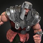 RAM-MAN (ZBrush 3D). Un progetto di Progettazione 3D, Character design 3D e Modellazione 3D di Daniel Carvalho - 16.01.2020