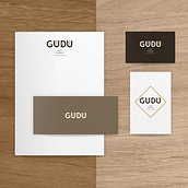 Gudu. Projekt z dziedziny Br, ing i ident, fikacja wizualna, Projektowanie logot, pów i Projektowanie graficzne użytkownika Stiliana Mitzeva - 16.01.2020