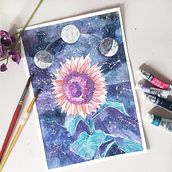 Mi Proyecto del curso: Creación de paletas de color con acuarela. Un proyecto de Ilustración tradicional, Ilustración botánica y Pintura a la acuarela de Lori Artista - 16.01.2020
