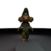 Mi Proyecto del curso: Técnicas avanzadas de rigging y deformación . % Salvador Andres Ramirez Sanchez tarafından hazırlanan 3D Animas, on, Ve Arma projesi - 01.17.2020