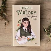 Ilustración para "Torres de Malory" de Enid Blyton con RBA Molino. Editorial Design, and Traditional illustration project by Paqui Cazalla - 10.31.2019