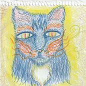 Tu Gatito interior Ein Projekt aus dem Bereich Traditionelle Illustration von Romina Tapia - 17.01.2020