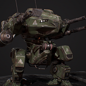 Rastreador Blindado (Armored Tracker). Een project van 3D-animatie,  3D-modellering y Fotografische postproductie van Joaquín Miguel Parrilla Serrano - 18.01.2020