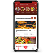App Restaurante Delivery. Een project van UX / UI van Conchi Guerrero - 18.01.2020