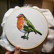 New project bird. Un projet de Broderie de iuliana_argyros - 18.01.2020