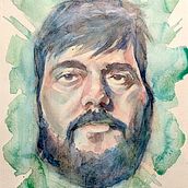 Mi Proyecto del curso: Retrato artístico en acuarela. Un proyecto de  de jimenezpena - 18.01.2020
