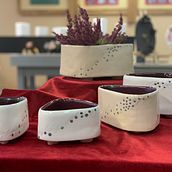 My project in Ceramics at Home for Beginners course and final project of ceramic in Lithuanian school. Un projet de Céramique de Sigita Metrikyte - 31.01.2020
