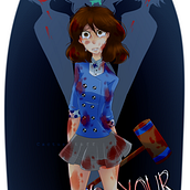 Verónica Sawyer - Speedpaint. Un proyecto de Dibujo, Ilustración tradicional e Ilustración digital de Tania Oropeza - 30.09.2018