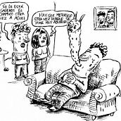 Mi Proyecto del curso: Humor gráfico: danos la tira nuestra de cada día. Fine Arts, Comic, Drawing, Pencil Drawing, and Traditional illustration project by Daniel InMorales - 01.19.2020