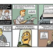 Información vs Intimidad. Un projet de B, e dessinée, Illustration traditionnelle, Illustration numérique et Infographie de Franciso Javier Arias Álvarez - 19.01.2020